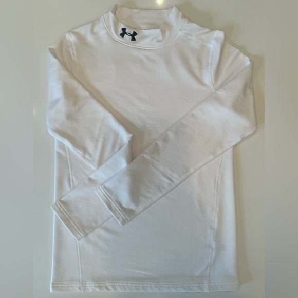 Under Armour Boys' ColdGear Mock Long Sleeve - Size Large - Picture 3 of 3